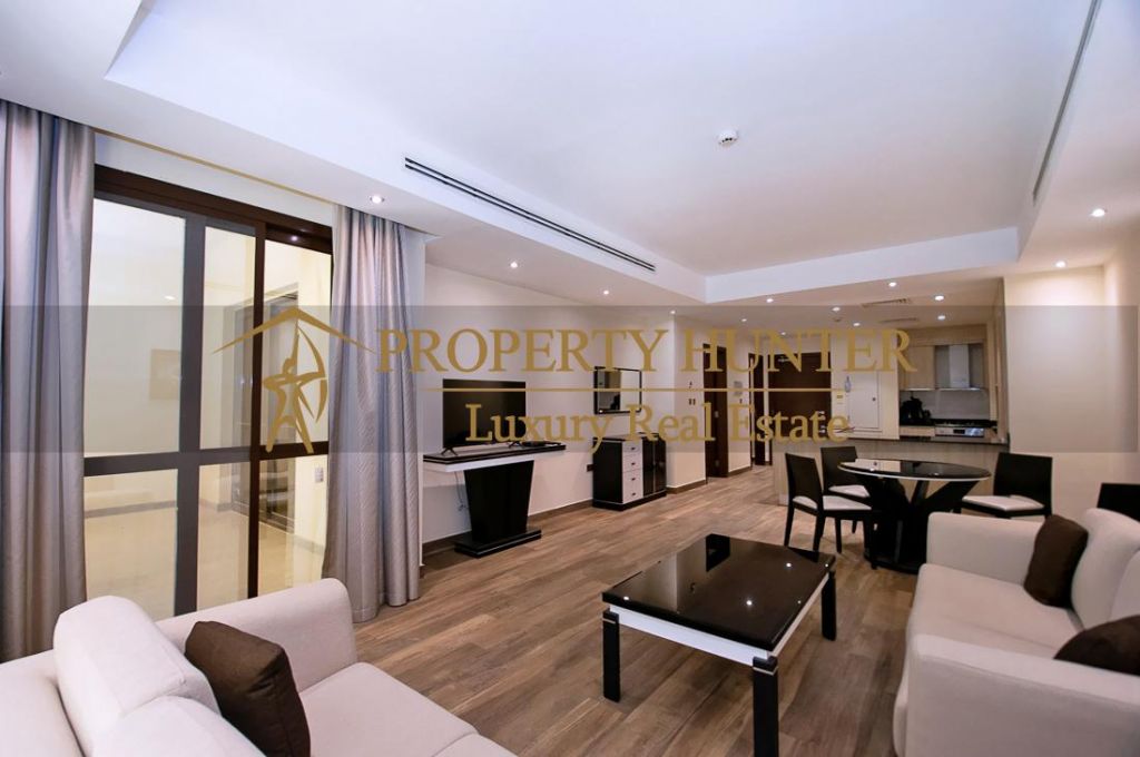 Residential Developed 1 Bedroom F/F Apartment  for sale in Lusail , Doha-Qatar #6932 - 1  image 